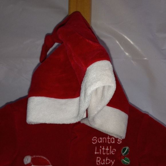 Miniwear Santa Christmas Light Weight Jacket - Picture 5 of 6